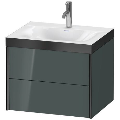 c-bonded set wall-mounted, XV4614OB238P Dolomite Gray High Gloss, Lacquer