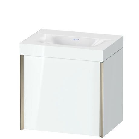 c-bonded set wall-mounted, XV4630NB185C White High Gloss, Lacquer