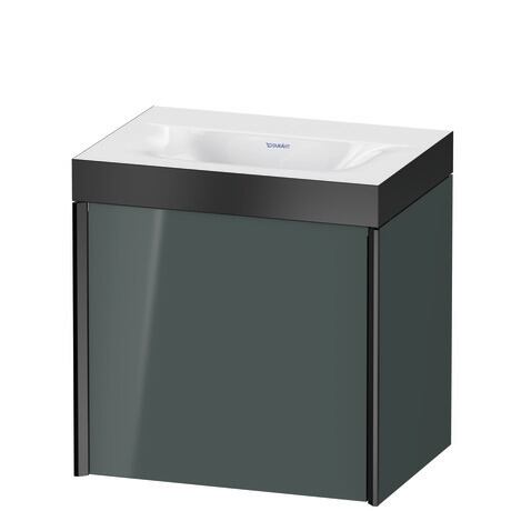 c-bonded set wall-mounted, XV4630NB238P Dolomite Gray High Gloss, Lacquer