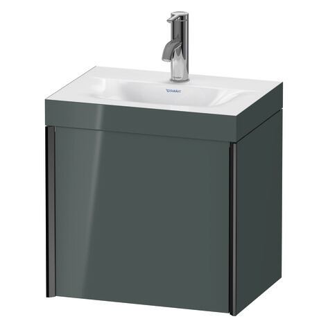 c-bonded set wall-mounted, XV4630OB238C Dolomite Gray High Gloss, Lacquer
