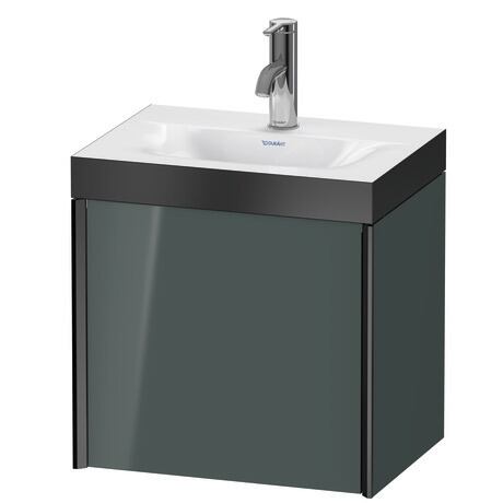 c-bonded set wall-mounted, XV4630OB238P Dolomite Gray High Gloss, Lacquer