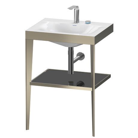 c-bonded set with metal console, XV4714EB140 Frame: Champagne Matt, Highly compressed three-layer chipboard