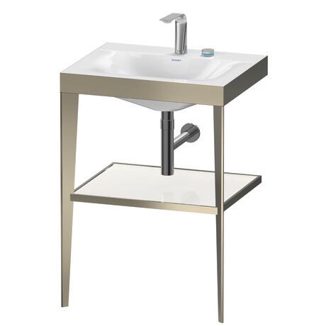 c-bonded set with metal console, XV4714EB185 Frame: Champagne Matt, Highly compressed three-layer chipboard