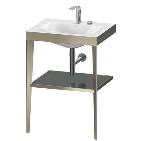 c-bonded set with metal console, XV4714EB189 Frame: Champagne Matt, Highly compressed three-layer chipboard