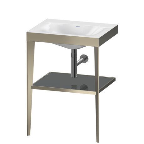 c-bonded set with metal console, XV4714NB189 Frame: Champagne Matt, Highly compressed three-layer chipboard