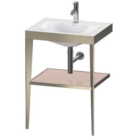 c-bonded set with metal console, XV4714OB110 Frame: Champagne Matt, Highly compressed three-layer chipboard