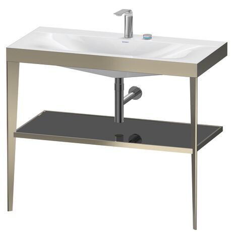 c-bonded set with metal console, XV4716EB140 Frame: Champagne Matt, Highly compressed three-layer chipboard