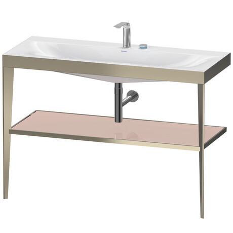 c-bonded set with metal console, XV4717EB110 Frame: Champagne Matt, Highly compressed three-layer chipboard