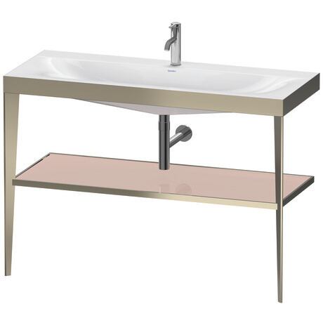 c-bonded set with metal console, XV4717OB110 Frame: Champagne Matt, Highly compressed three-layer chipboard
