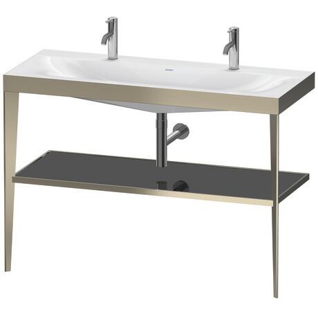 c-bonded set with metal console, XV4718OB140 Frame: Champagne Matt, Highly compressed three-layer chipboard