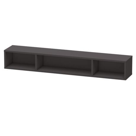 Shelf element, LC120008080 Graphite, Highly compressed three-layer chipboard
