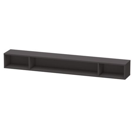 Shelf element, LC120108080 Graphite, Highly compressed three-layer chipboard