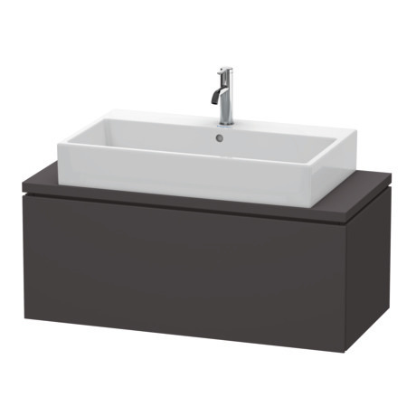 Mueble bajo lavabo para encimera, LC580408080 Grafito Supermate, Decoración