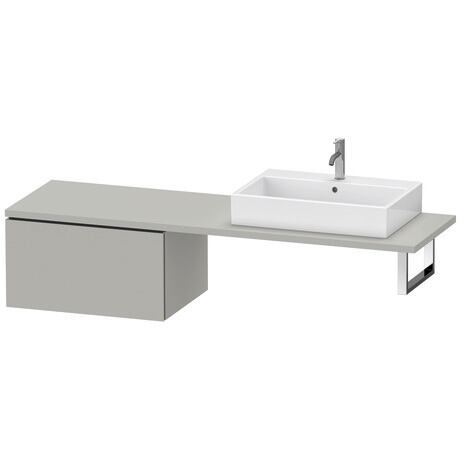 Low cabinet for console, LC585400707 Concrete grey Matt, Decor