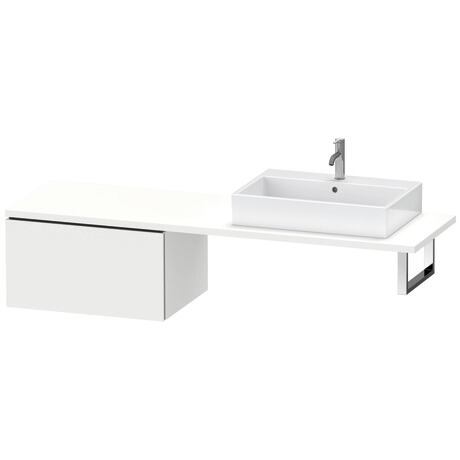 Meuble bas pour plan de toilette, LC585401818 Blanc mat, Décor
