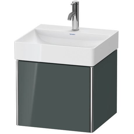 Vanity unit wall-mounted, XS405903838 Dolomite Gray High Gloss, Lacquer