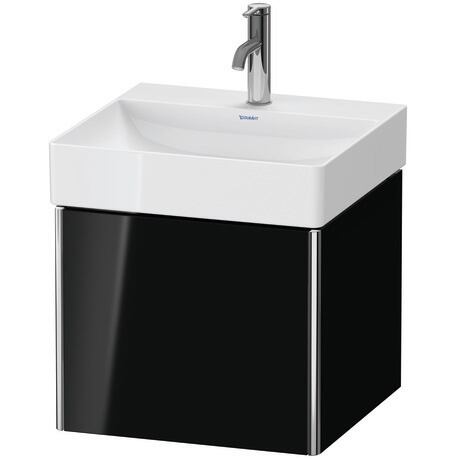 Vanity unit wall-mounted, XS405904040 Black High Gloss, Lacquer