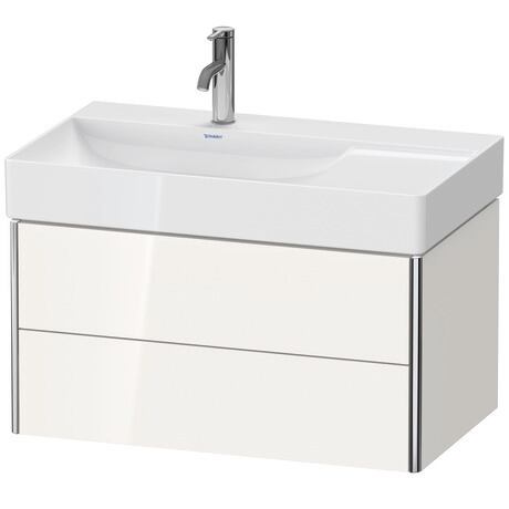 Vanity unit wall-mounted, XS416808585 White High Gloss, Lacquer