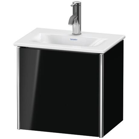 Vanity unit wall-mounted, XS4220L4040 Black High Gloss, Lacquer