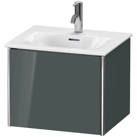 Vanity unit wall-mounted, XS422103838 Dolomite Gray High Gloss, Lacquer