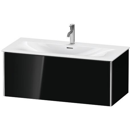 Vanity unit wall-mounted, XS422504040 Black High Gloss, Lacquer