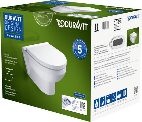 Toilet set wall-mounted Compact, 457509