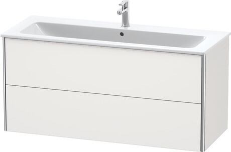 Vanity unit wall-mounted, XS417403939 Nordic white Satin Matt, Lacquer