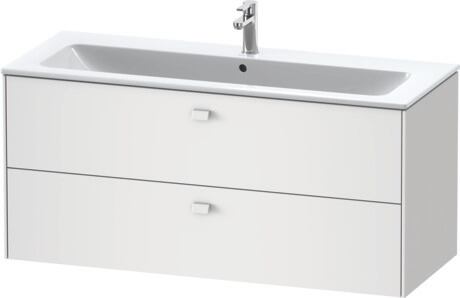 ארון אמבטיה תלוי על הקיר, BR410401818 לבן מאט, עיצוב, ידית לבן