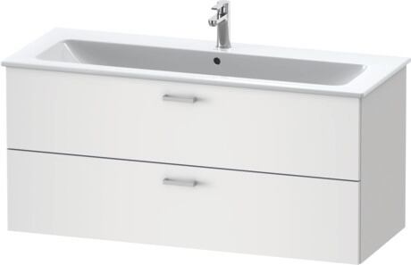 Meuble sous lavabo suspendu, XB612301818 Blanc mat, Décor