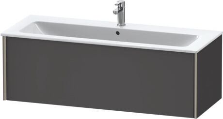 ארון אמבטיה תלוי על הקיר, XV40280B149 גרפיט מאט, עיצוב, פרופיל: שמפניה
