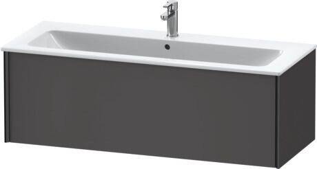 ארון אמבטיה תלוי על הקיר, XV40280B249 גרפיט מאט, עיצוב, פרופיל: שחור