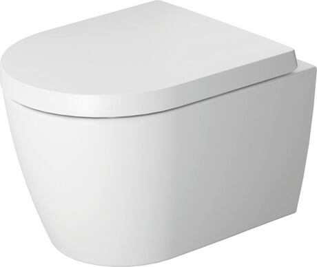 Wall-mounted toilet Compact, 2530099000 Interior colour White High Gloss, Exterior colour White Satin Matt, HygieneGlaze, Flush water quantity: 4,5 l