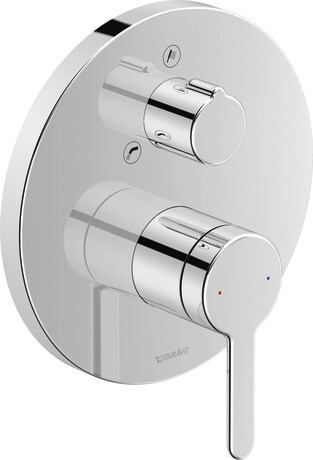 Single lever bathtub mixer for concealed installation, C15210018010 Chrome