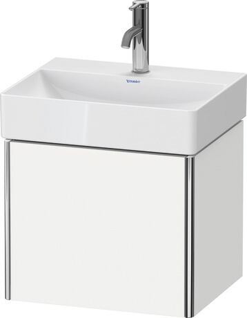 Meuble sous lavabo suspendu, XS420501818 Blanc mat, Décor