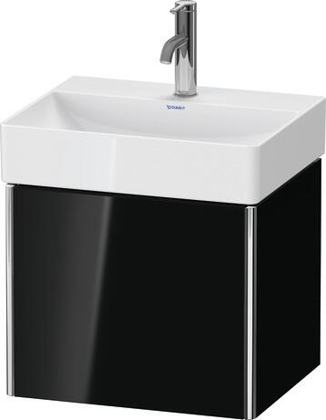 Vanity unit wall-mounted, XS420504040 Black High Gloss, Lacquer