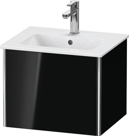 Vanity unit wall-mounted, XS420604040 Black High Gloss, Lacquer