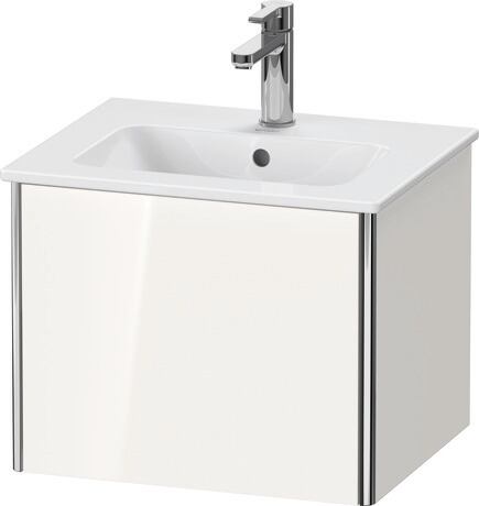 Vanity unit wall-mounted, XS420608585 White High Gloss, Lacquer