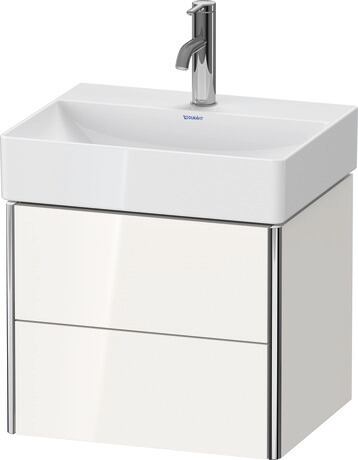 Vanity unit wall-mounted, XS430508585 White High Gloss, Lacquer