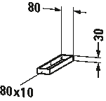 Towel rail, UV9962