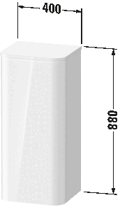 Semi-tall cabinet, HP1260 L/R