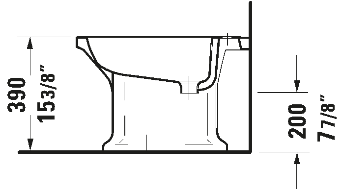 Stand Bidet, 026710