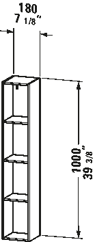 Shelf element, LC1205