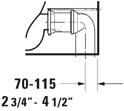 Toilet close-coupled, 211809