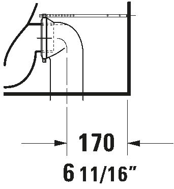 Toilet close-coupled, 211809