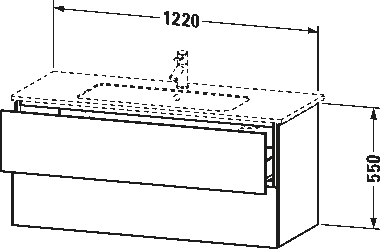 ארון אמבטיה תלוי על הקיר, LC6243