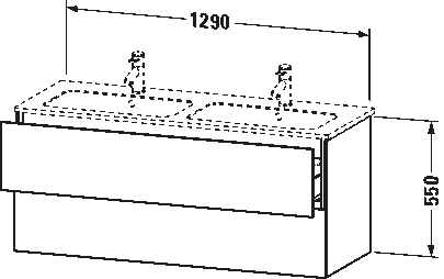 underskåp vägghängd, LC6258