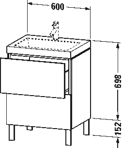 c-bonded set floorstanding, LC6936 N/O