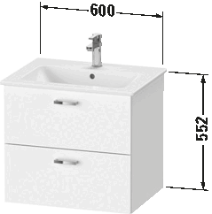 挂壁式浴柜, XB6120