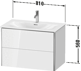 ארון אמבטיה תלוי על הקיר, XS4324