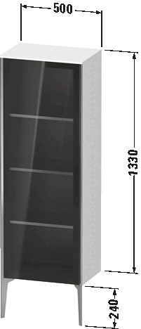 Semi-tall cabinet, XV1368 L/R
